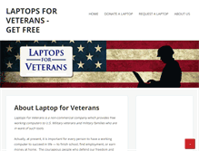 Tablet Screenshot of laptops4vets.com